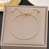 Centenas de Pulseiras Meichen Europeias e Americanas Ouro 18K Não Desbota Aço Titânio Femininas Simples e Versáteis Ins Personalizadas Moda Joias de Mão