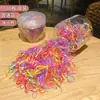 Moderna y de Alta Gama Diademas Desechables para el Cabello Bandas para el Cabello Dopamina Cuerdas Versátiles para el Cabello de Niñas Accesorios para el Cabello de Colores Caramelo para Niños
