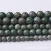 Cuentas sueltas de Piedra Línea Verde Gris productos semiacabados al por mayor accesorios hechos a mano DIY al por mayor