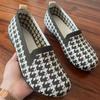 Zapatos de madre explosiones un pedal transpirables casuales para mujer cómodo resistente al desgaste moda zapatos de tela transpirable suela suave una generación de pelo