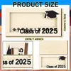 En Stock Transfronterizo Temporada de Graduación Universitaria Europea y Americana 2025 Cartera Pinza para Billetes de Madera Cartera Personalizada Cartera de Madera