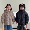 Chaqueta acolchada de algodón para niños con forro polar, abrigo acolchado grueso de algodón con capucha para niñas y niños, nueva chaqueta acolchada para bebé de otoño e invierno 2026