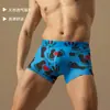 Ropa Interior Personalizada Estampada para Hombre, Refuerzo de Modal, Alta Elasticidad, Calzoncillos tipo bóxer Cómodos y Transpirables, Personalización al por Mayor Transfronteriza