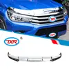 Tixinrui é Adequado para Toyota Hilux com Saídas de Ar, Preto Fosco Pedra de Areia Bloqueio Protetor Acessórios Decorativos para Caminhonete Off-Road
