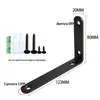 Suporte Triangular de Ferro para Parede Suporte Prateleira de Parede Rack de Parede Divisória Montada na Parede Prateleira de Suporte de Carga Suporte de Prateleira