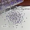 Arte de Uñas Morado Adornos de Circonia Decoraciones de Pedrería Pedrería de Fondo Plano Súper Brillante Artículo Caliente de Celebridad de Internet Calcomanía de Diamante Ultra Brillante Mini Diamantes Al por Mayor