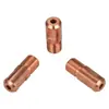 Adequado para Ponta de Contato para Soldagem a Arco Submerso Huayuan M14x1.5-38Mm Ponta de Contato de Cobre para Soldagem de Pórtico Saída de Arame