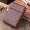 Caixa de Cigarros Média Pacote com 20 Portátil Criativa Couro Macio Caixa de Cigarros Macia Capa de Bolsa para Cigarros Macia Presente Personalizado Conjunto de Cigarros Caixa de Cigarros