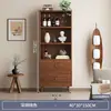 Prateleira de Exibição de Madeira Estilo Chinês para Chá, Armário Pequeno Multiuso, Prateleira de Decoração para Sala de Estar