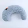 Almohada de Peluche para Mascota Forma de Media Luna Almohada para Gato Almohada en Forma de U para Sueño Profundo Fabricante Venta al por Mayor Mascota Perro