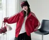 Jaqueta casual feminina estilo coreano com gola alta 2026 nova jaqueta de outono para meninas, peça de outer wear da moda para estudantes do ensino fundamental