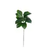Planta Verde Simulada Hoja de Magnolia Rama Única Estilo Chino Nuevo Decoración Mesa de Comedor Interior Flor Decoración Ventana Hotel Hoja