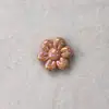 Color sólido Serie de color crema UV girasol colorido DIY acrílico hecho a mano funda para teléfono pulsera hilo de cuentas accesorios de joyería