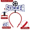 Novas Faixas de Cabeça de Futebol, Headbands, Decorações de Festa com Tema de Futebol para a Copa do Mundo Canadá-EUA-México, Acessórios para Torcer