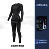 Pantalones de secado rápido para esquí de otoño e invierno, ropa interior térmica deportiva de secado rápido para mujer, traje base de compresión SGY04