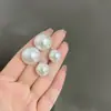 Brincos de Pérola Pequenos Frescos Simples Elegantes Estilo Coreano Moda Doce Design Leve de Luxo Senso Popular na Internet Brincos Exquisitos