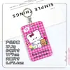 Nuevo Soporte Deslizante para Tarjetas de Estudiante, Tarjetas de Comedor, Portafotos de Identificación, Cubierta Protectora, Portatarjetas Antiperdida al por Mayor