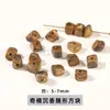 Jingde Jewelry Colección de Cuentas Individuales de Madera de Águila Qi Nan Barril de Madera Natural Espaciadores de Cuentas Accesorios para Joyería DIY Venta al por Mayor desde el Fabricante