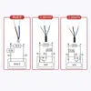 Sensor de interruptor magnético cilíndrico CS1-F sensor magnético de dos hilos tope de anillo magnético de tres hilos DS1-M