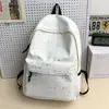 Mochila escolar transfronteriza, diseñada para chicas de secundaria, con un estampado de estrellas fresco y lindo, una mochila versátil adecuada para estudiantes de preparatoria y salidas diarias.
