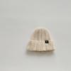 Gorro de Invierno Yipan para Niños 2026 Estilo Coreano Simple Estilo Ins para Niños y Niñas Gorro de Punto de Color Sólido Gorro de Punto para Bebé