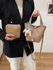 Bolsa Saco de Design Nicho Estilo Coreano 2026 Novo Conjunto de Bolsas Vintage Elegante Bolsa de Ombro Único Transversal para Mulheres