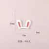 Nuevos Materiales para Pasador de Orejas de Conejo DIY de Resina, Accesorios para Zuecos, Decoraciones de Yiwu