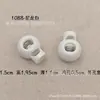 Fivela de Mola de Plástico PA Branca de Nylon Fivela Nariz de Porco Fivela de Corda de Sino Ajustável Fivela Apertada para Roupas Fivela de Cadarço Sem Laço