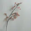 Flores artificiales, incluyendo la madreselva del sur, bayas y árbol del dinero, para una nueva decoración del hogar de estilo chino con una estética retro y Zen, perfectas como accesorios de fotografía