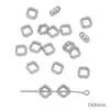 Contas de Plástico CCB Feitas à Mão Material para Pulseira DIY Colar com Contas Acessórios de Joias com Contas Estrela Trevo