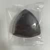 Esponja de Maquillaje Negra con Forma Triangular para Polvos y Base Líquida, Esponja de Malvavisco, No Deja Grumos