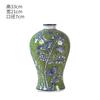 Nuevo Jarrón de Cerámica China decoración pasillo sala de estar hotel habitación modelo decoración suave porcelana azul y blanca pintada a mano decoración