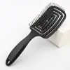 Peine de Masaje para Peluquería de Cabello Liso y Hueco Doble Propósito Húmedo y Seco Portátil Venta al por Mayor