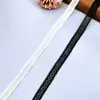 Renda de código de barras bilateral fio fino seda de leite renda solúvel em água novo item acessório feminino renda renda pequena