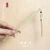 Estilo Antigo Hairpin Placa de Ácido Acético Simples Tassel Andar Diário Cabelo Han Roupas Acessórios Novo Estilo Chinês Roupas Antigas Mulheres Hairpin