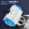 Válvula de Esfera Pneumática Flangeada Q641F-16P/C Aço Inoxidável Aço Fundido Alta Temperatura Válvula de Fechamento para Vapor Alta Pressão 25P