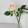 Produto Novo Transfronteiriço Toque Francês Fita Flor Artificial Rosa Arranjo de Flores para Casamento Decoração de Hotel para Feriados Flor Artificial