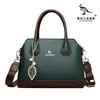 Bolsa Feminina Moda Retrô 2026 Novo Estilo Versátil Ombro Transversal Bolsa de Mão Estampa da Moda para Mães de Meia-Idade