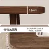 Mesa de té simple, mesa de té para sofá pequeño de sala de estar, mesa de comedor pequeña, mesa baja, mesa para beber té de sala de té, mesa rectangular para uso doméstico