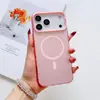 Adequado para Capa de Celular Iphone17Promax Apple 16 Cores Prata Imd Fosca Sucção Magnética 15 Anti-Queda 14 Capa Protetora 3