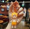 Chaveiro de Boneca Chaveiro de Boneca Desenho Animado Pingente para Mochila de Estudante Caixa Surpresa Brinquedo Tendência Boneca Pingente Fofo