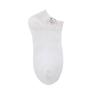 Meias Curtas Brancas Femininas Novo Estilo Etiqueta de Urso Meias Invisíveis Cano Baixo Antiderrapantes Meias Sapatilha Versátil