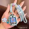 Adecuado para el Lanyard para Reloj Inteligente Little Genius Z9Pro/Z10/Z11/Z12 Colgante de Flor Macaron Correa de Cuello D2A