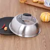 Tapa para olla vaporera, diseño de arco alto, acero inoxidable engrosado, para uso doméstico, 27 cm, 28 cm, 30 cm, adecuada para woks, ollas de hierro y ollas de sopa