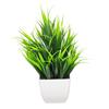 Simulación de Explosiones de Amazon Planta Verde Maceta Planta Biónica de Plástico Decoración de Escritorio Adornos para Hogar Oficina Supermercado