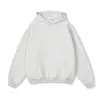 Sudadera para Hombre Nueva de Otoño e Invierno Transfronteriza de Peso Pesado Estilo Americano Holgada Talla Grande Sudadera con Capucha de Color Sólido para Hombre Sudadera de Arrastrar Chaqueta