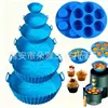 Plato de Silicona para Freidora de Aire de Venta Caliente Transfronterizo Bandeja de Silicona para Freidora Bandeja para Hornear Aislada Molde para Pastel Freidora Interior