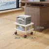 Base para Minirefrigerador, Gabinete de Desinfección Mini, Soporte Elevado, Soporte Elevado para Lavadora Pequeña, Estante de Almacenamiento Móvil de Pie