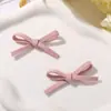 Crema Chica Dulce Linda Color Caramelo Tela Hecho a Mano Anudado DIY Pasador Lateral Clip Lateral Zapatos Calcetines Bolsas Accesorios de Ropa