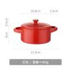 Tazón pequeño de cerámica para sopa de huevo al vapor, leche de doble piel, tazón para hornear, tazón para huevo al vapor para bebé con tapa, tazón japonés para estofado para bebé, súper lindo
